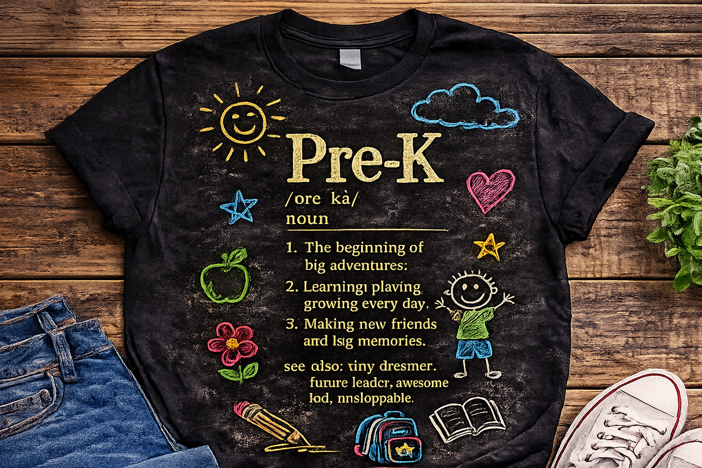 Boondocks School Days PreK t-shirt