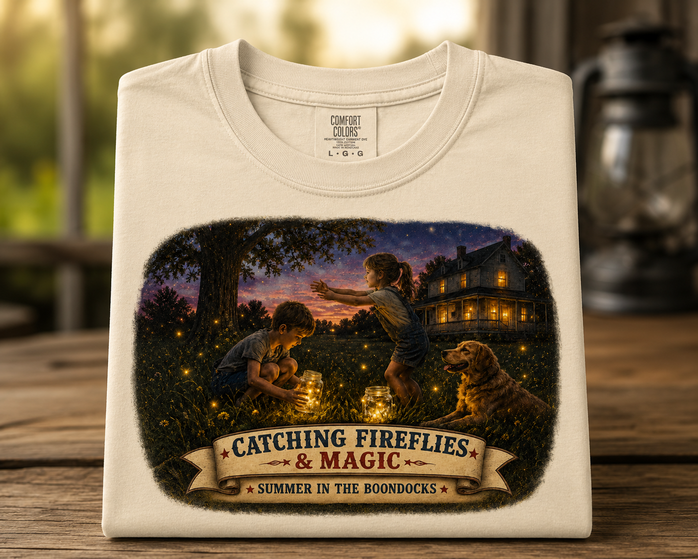 Catching Fireflies & Magic t-shirt