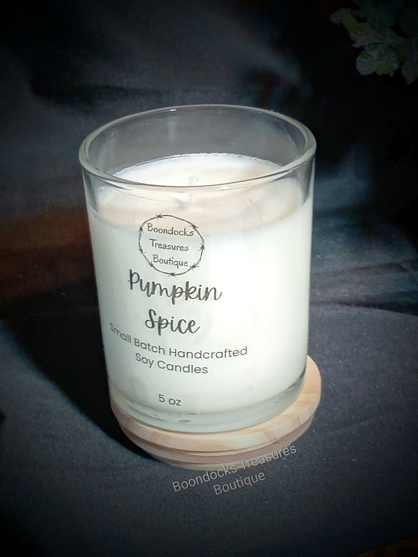 Hand-Poured Candle- Pumpkin Spice