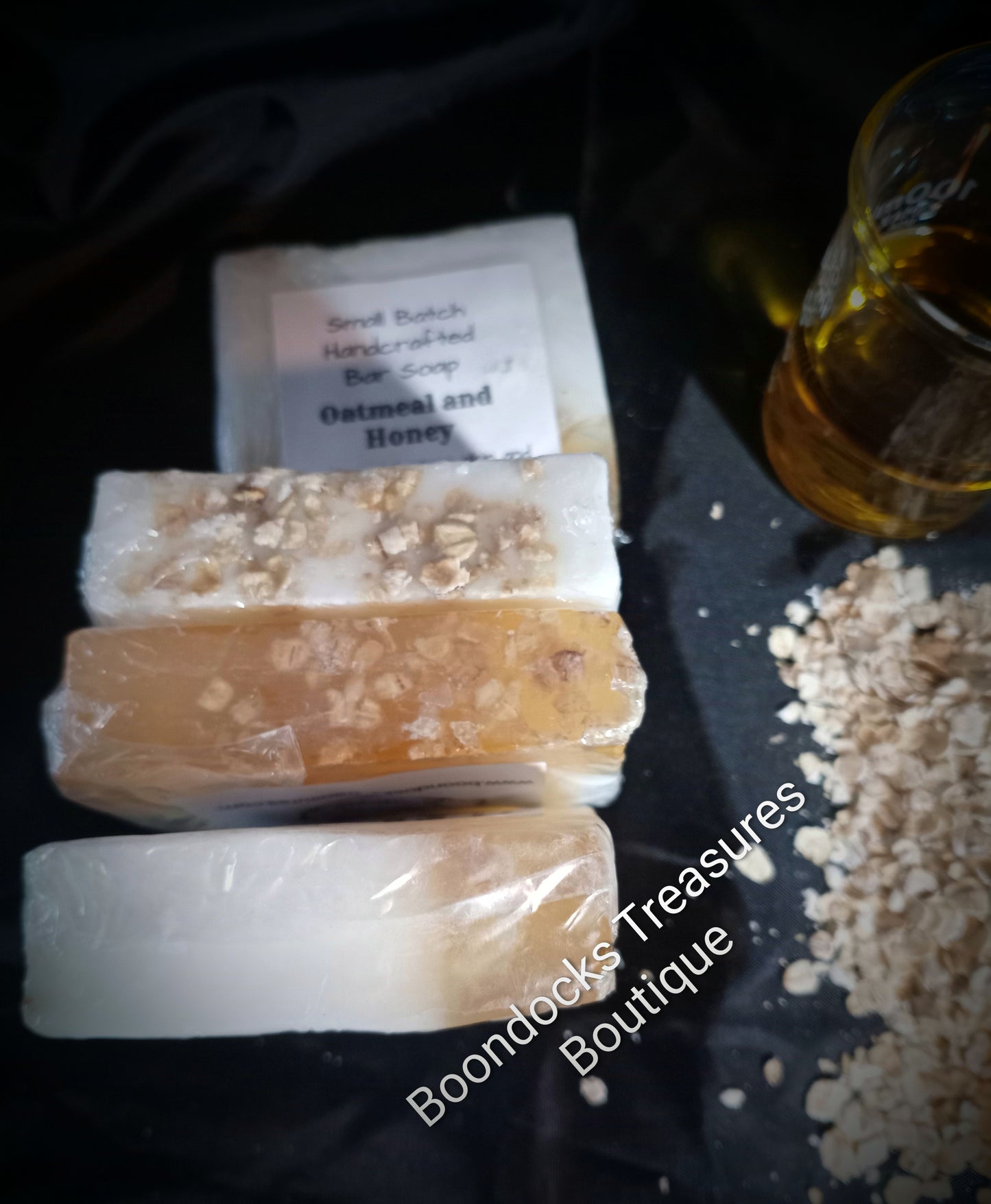 Honey and Oatmeal Handcrafted Soap (cut from block)