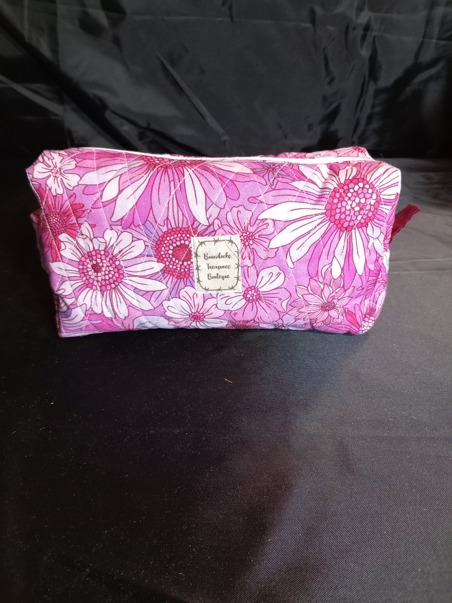 Handmade Multi-purpose Bag – "Hand Drawn Flowers" (Each One of a Kind)