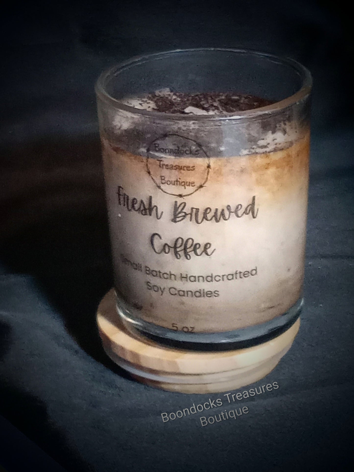 Hand-Poured Candle- Fresh Brewed Coffee