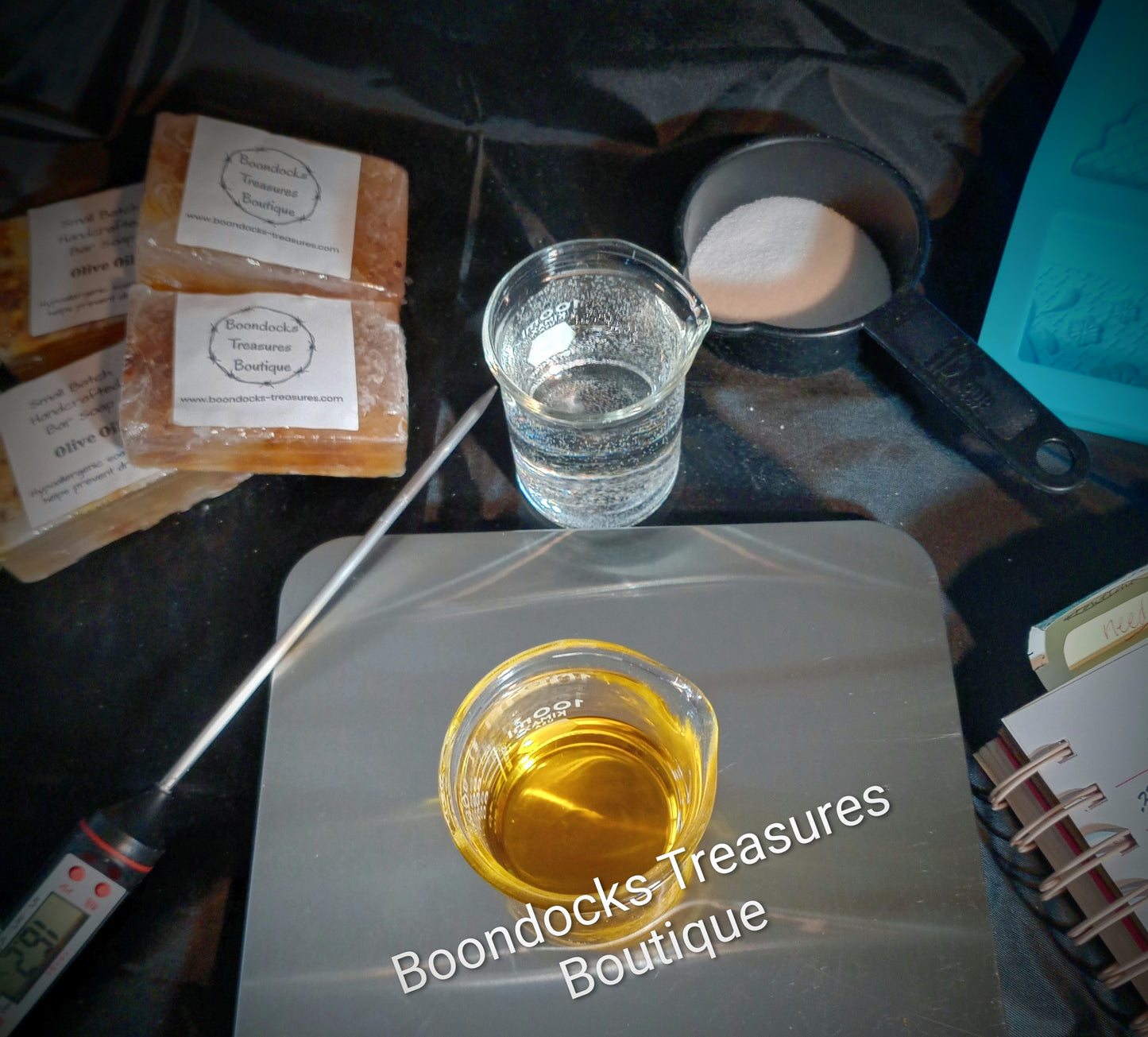 Olive Oil with Calendula Flowers Handcrafted Soap Bar