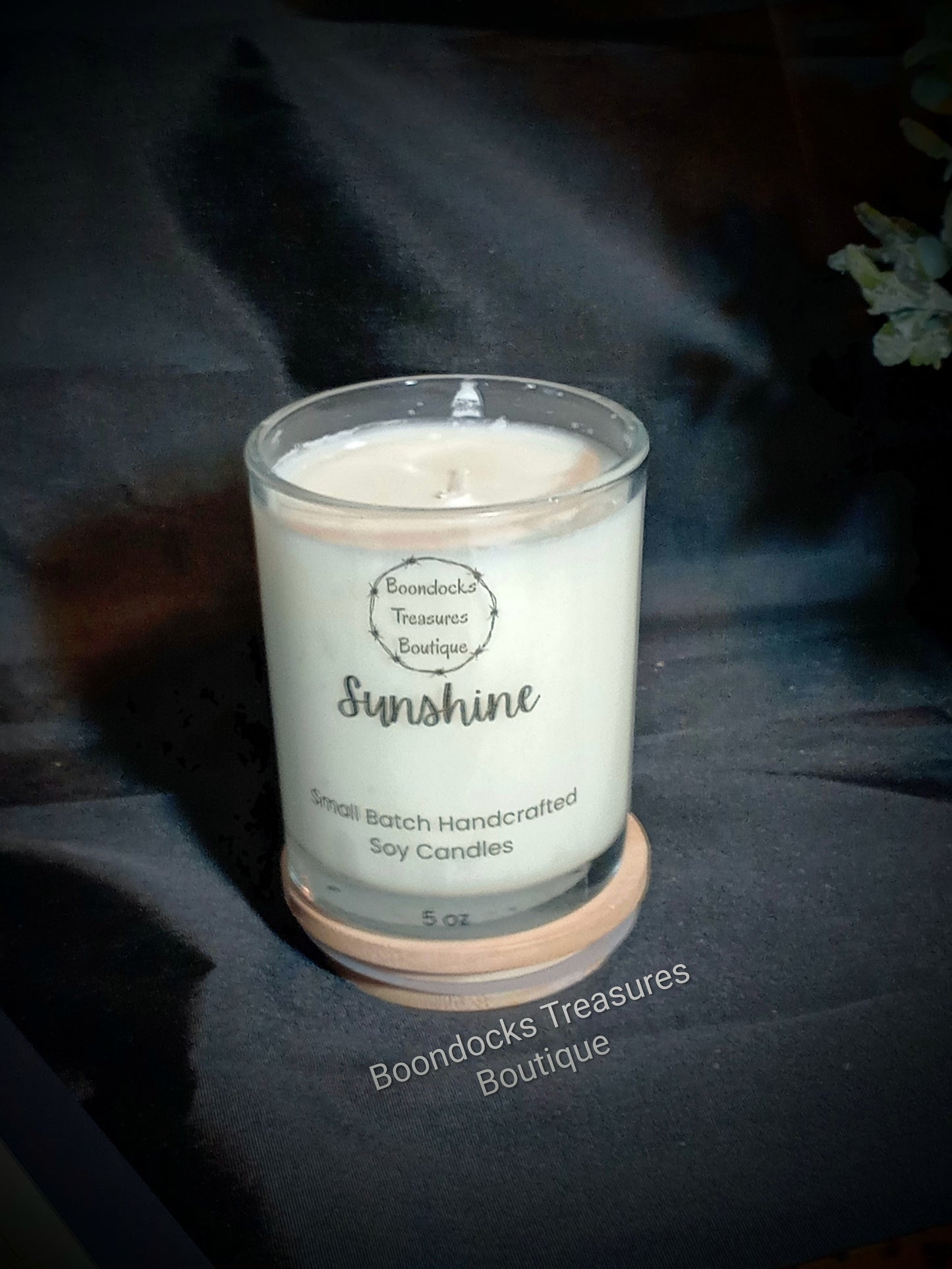 Hand-Poured Candle- Sunshine