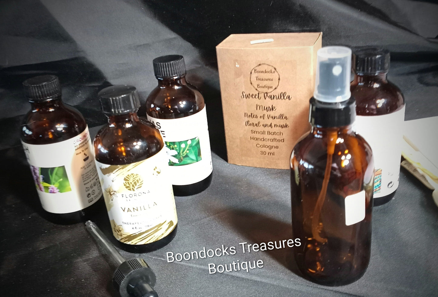 Small Batch Handcrafted Cologne- "Sweet Vanilla Musk"