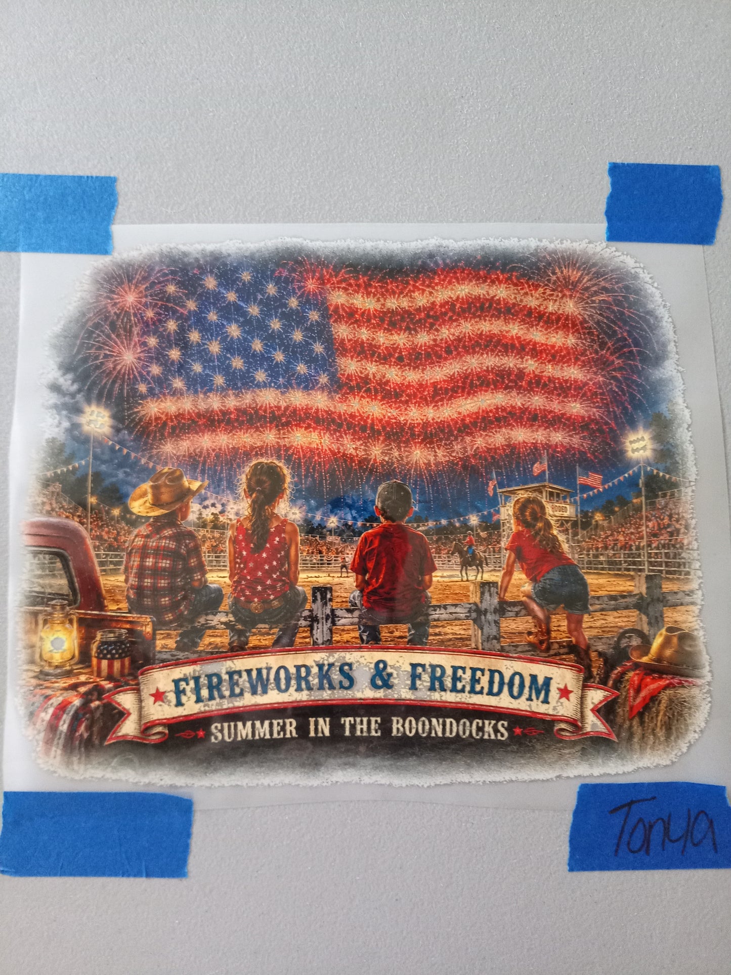 Fireworks & Freedom t-shirt
