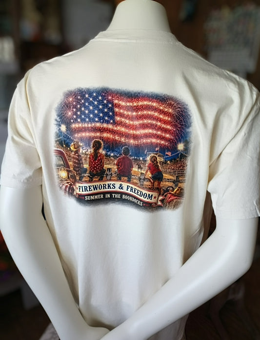 Fireworks & Freedom t-shirt