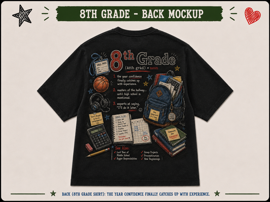 Boondocks School Days Eighth Grade T-shirt