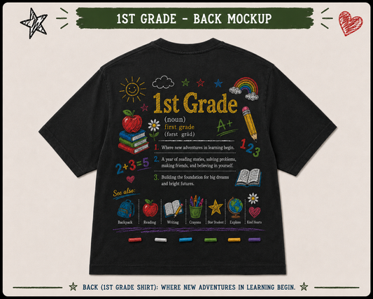 Boondocks School Days First Grade T-shirt