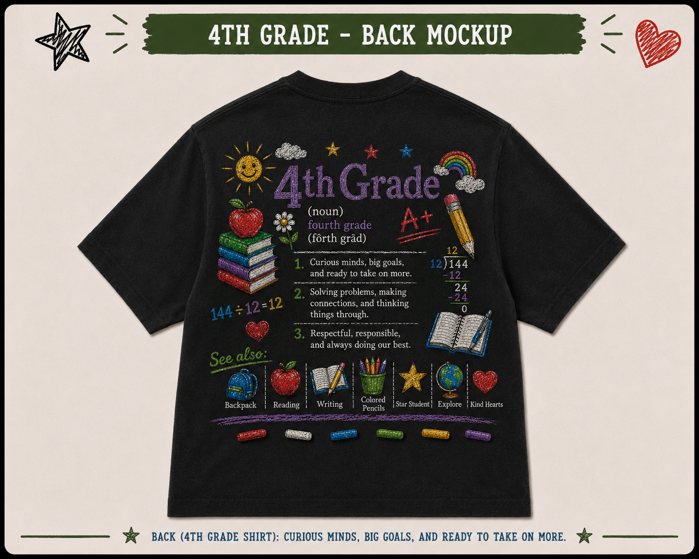 Boondocks School Days Fourth Grade t-shirt