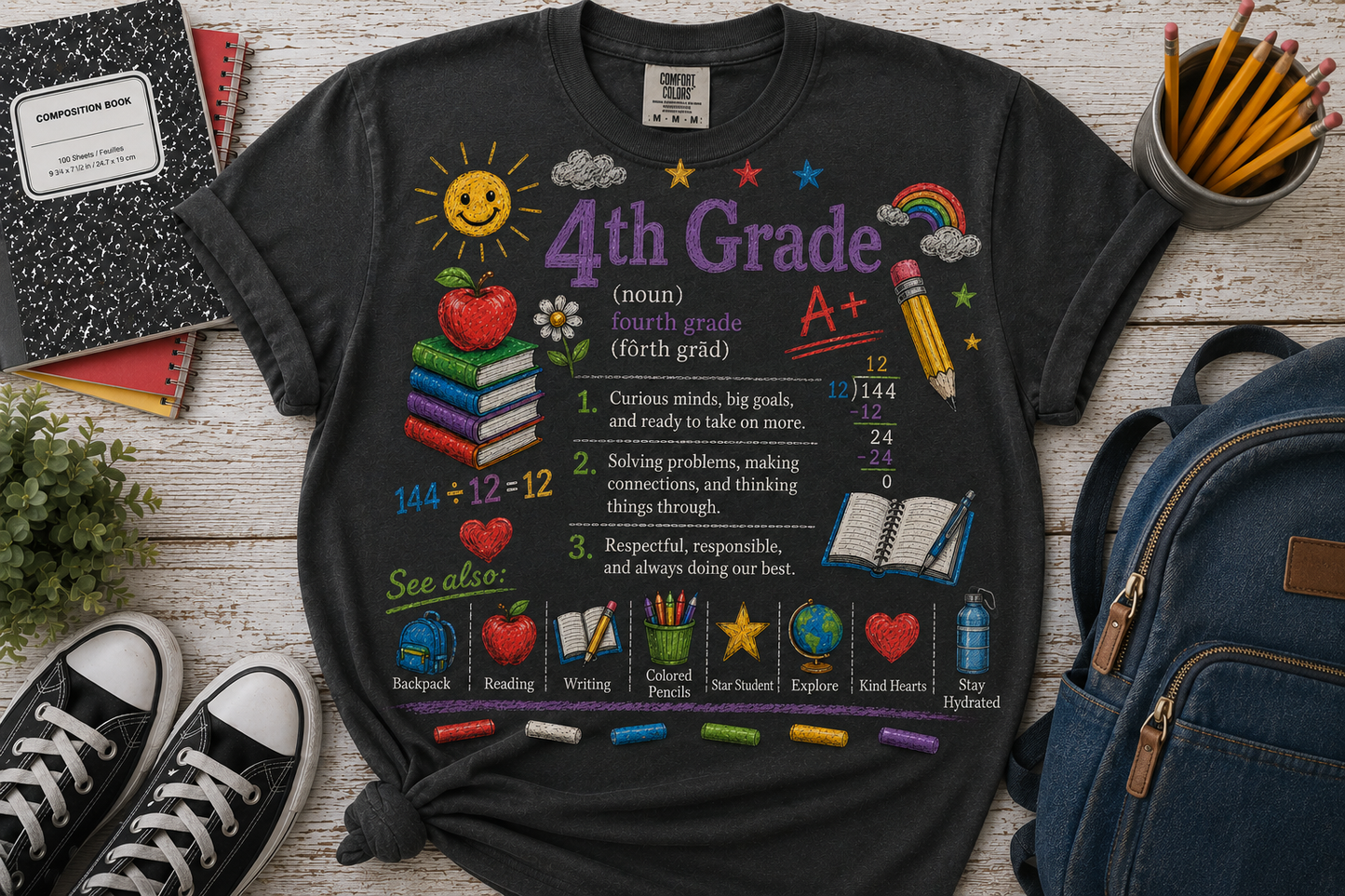 Boondocks School Days Fourth Grade t-shirt