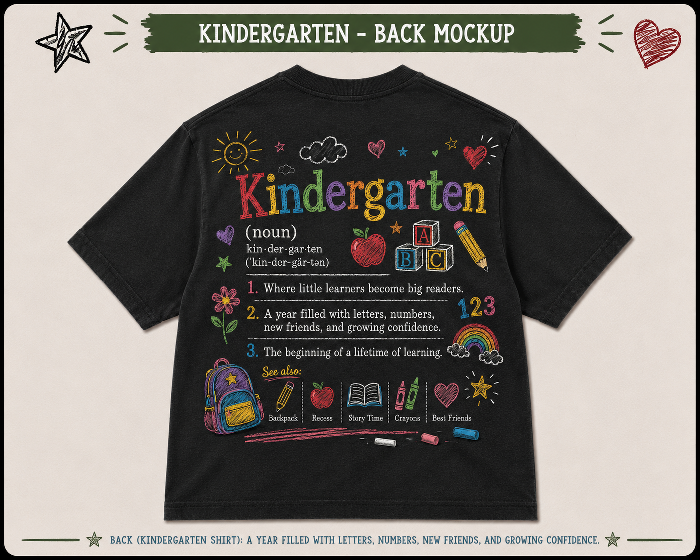 Boondocks School Days Kindergarten t-shirt