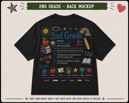 Boondocks School Days Second Grade T-shirt