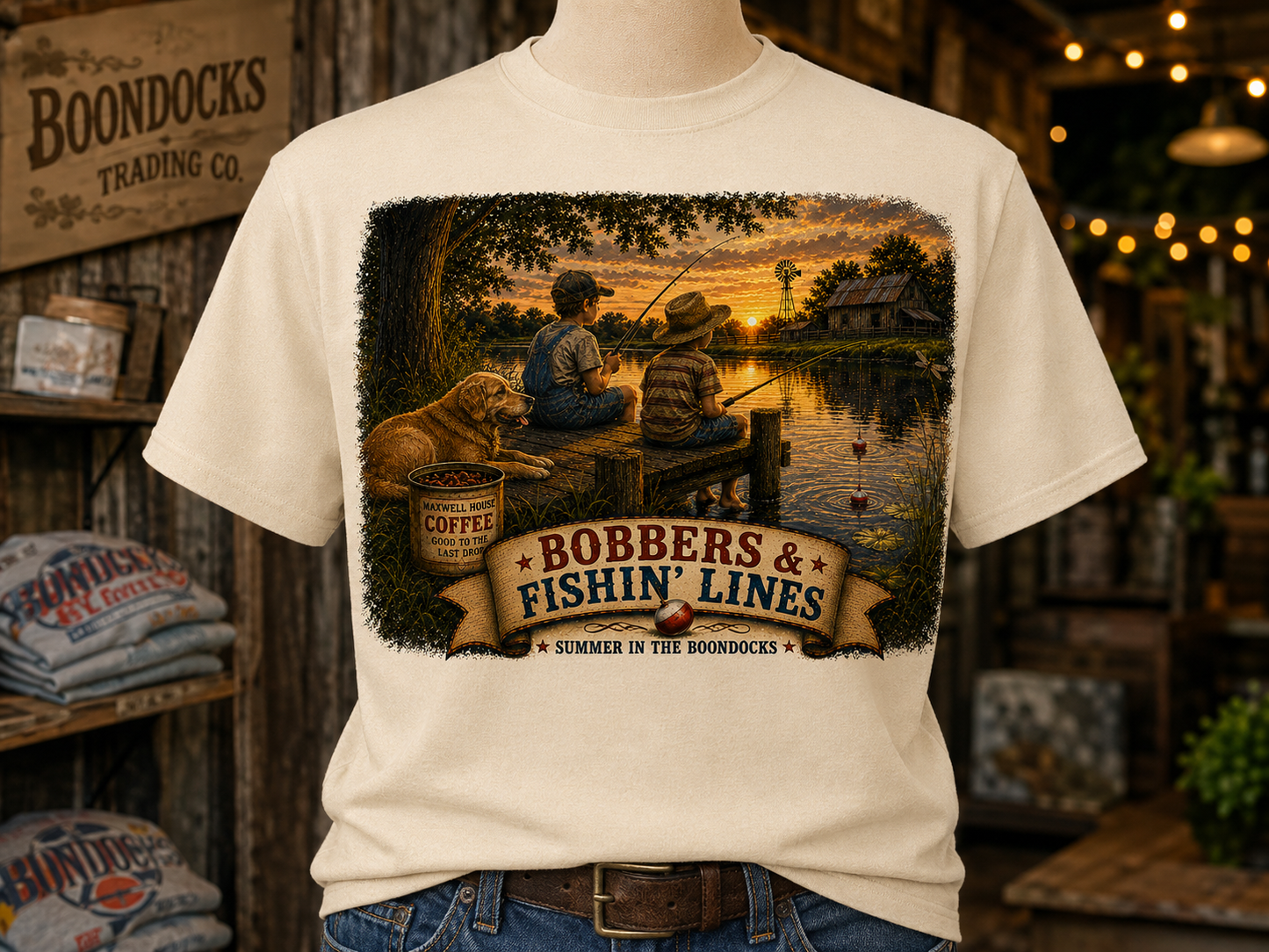 Bobbers & FIshin' Line t-shirt