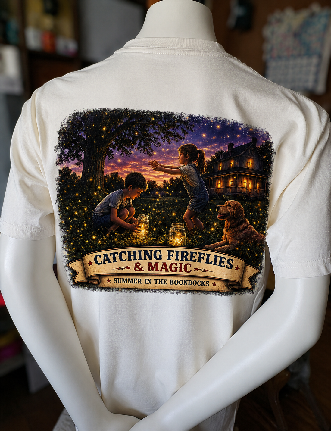 Catching Fireflies & Magic t-shirt