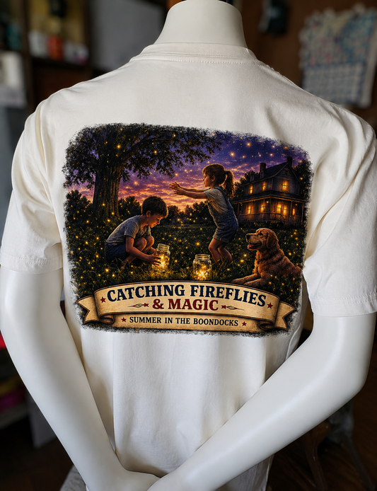 Catching Fireflies & Magic t-shirt