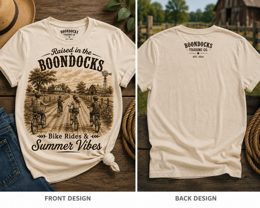 Raised in the Boondocks-Bike Rides & Summer Vibes