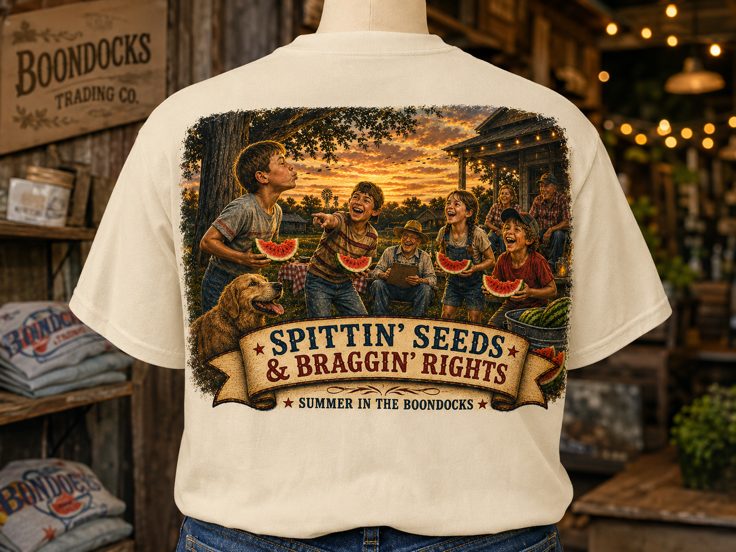 Spittin' Seeds & Braggin' Rights t-shirt