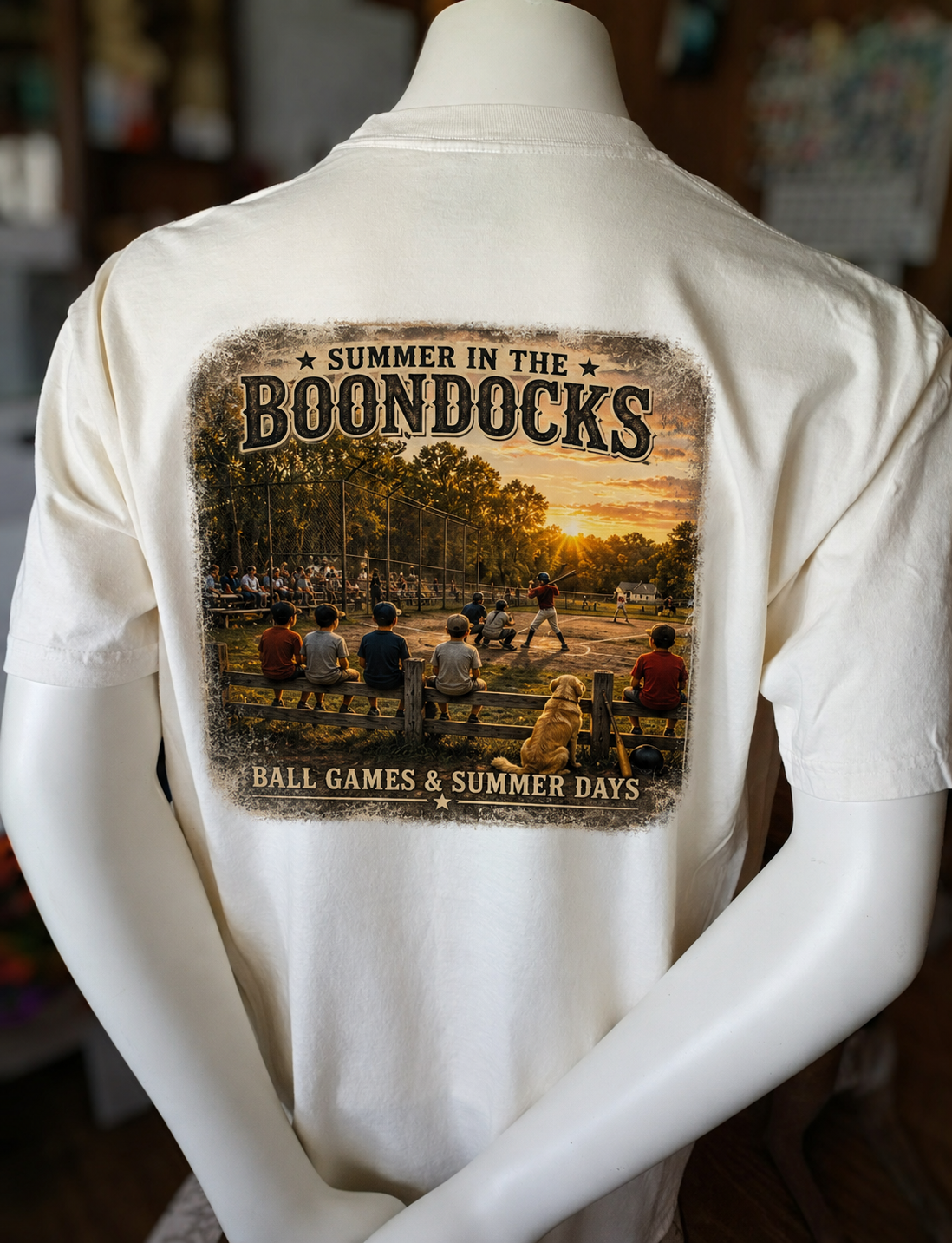 Ball Games & Summer Days t-shirt
