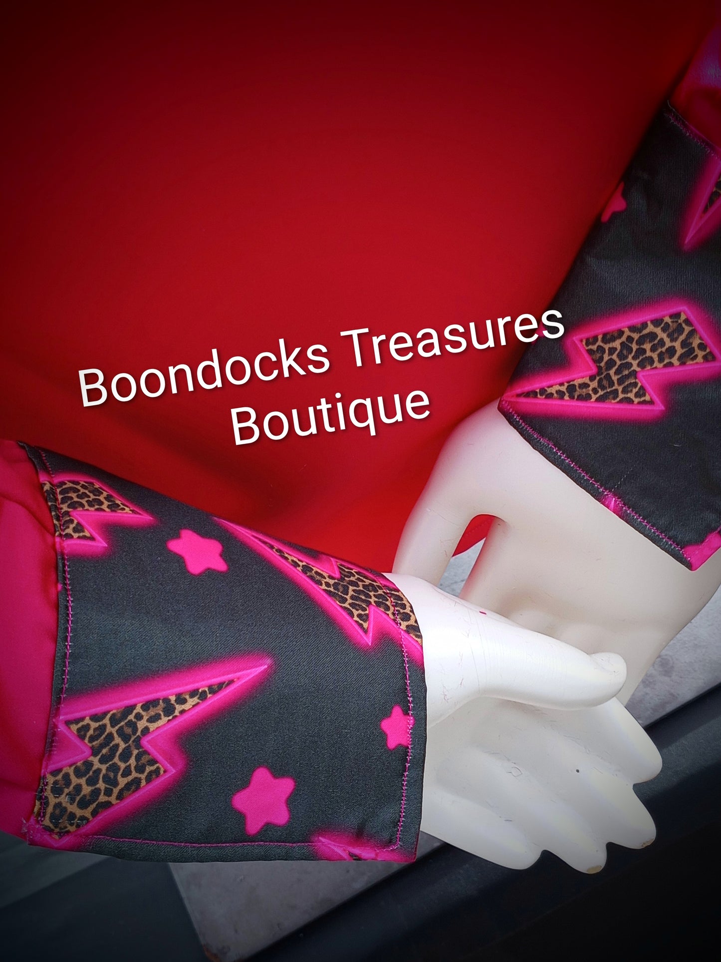 *crepe back satin* HOT PINK w/ Cheetah Lightning Bolts ACCENTS- Women's and Teen's Handmade Button up Shirts Pearl Snap Shirts Western Shirts Rodeo Shirts Show Shirts