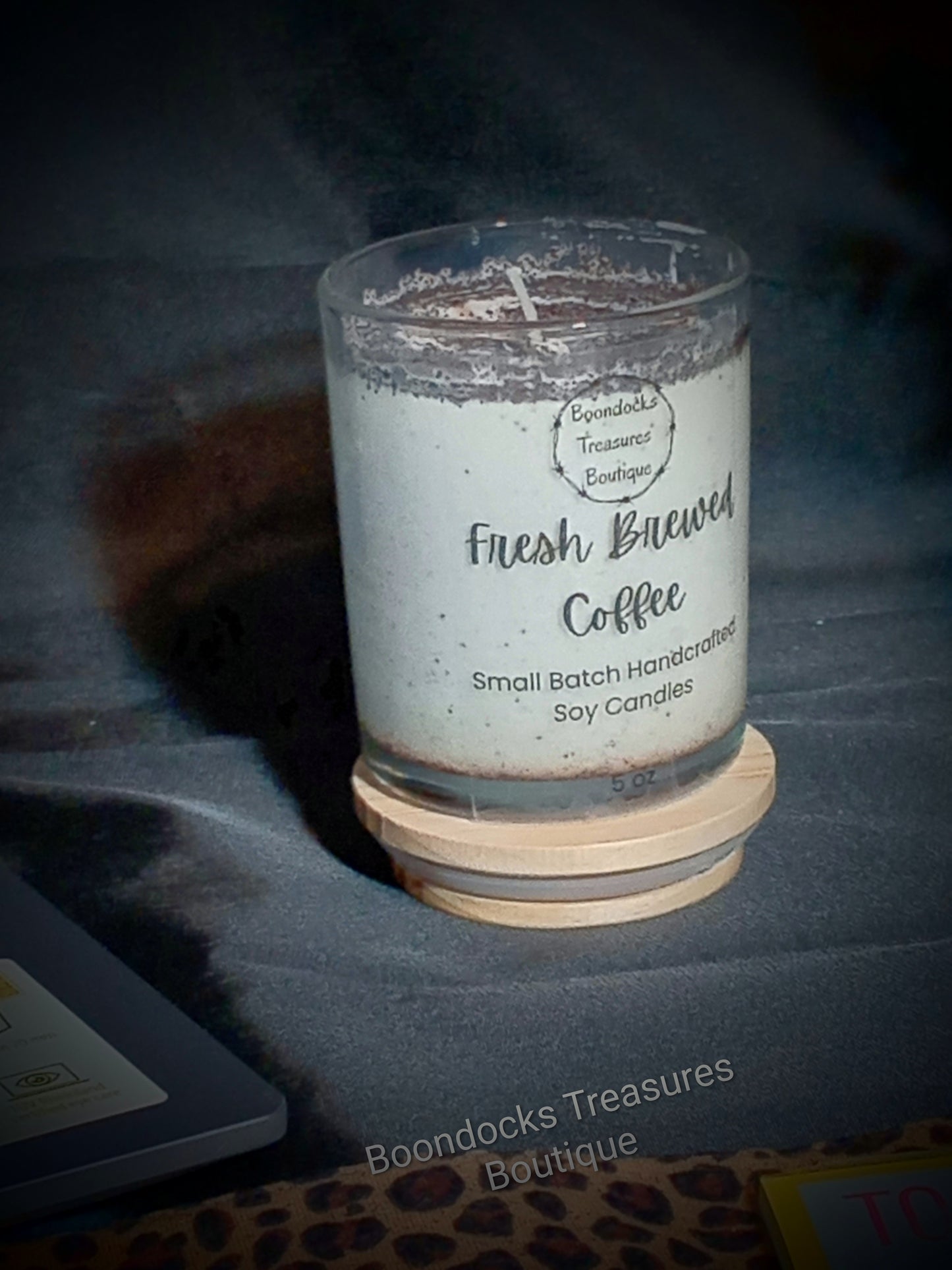 Hand-Poured Candle- Fresh Brewed Coffee