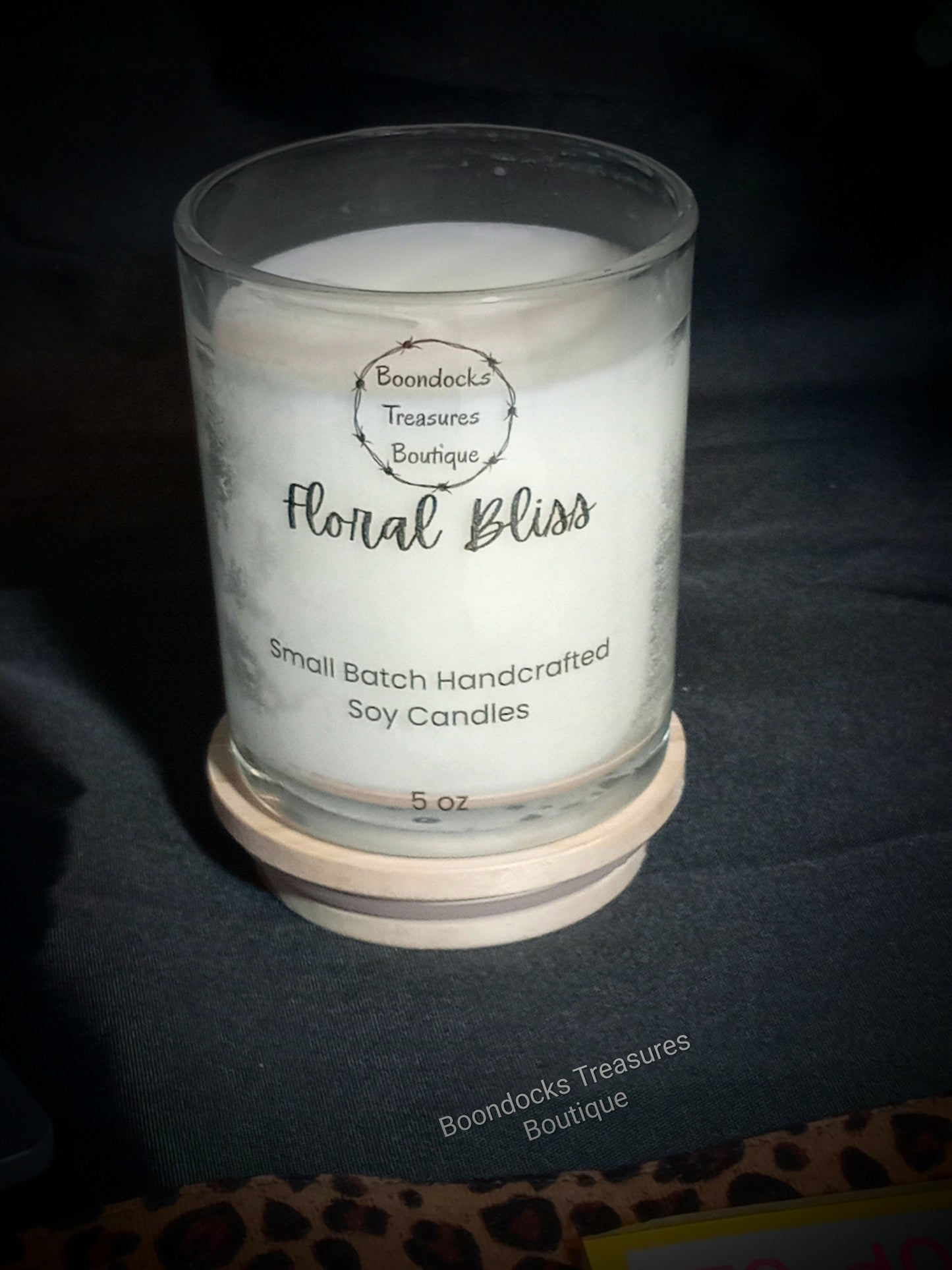 Hand-Poured Candle- Floral Bliss
