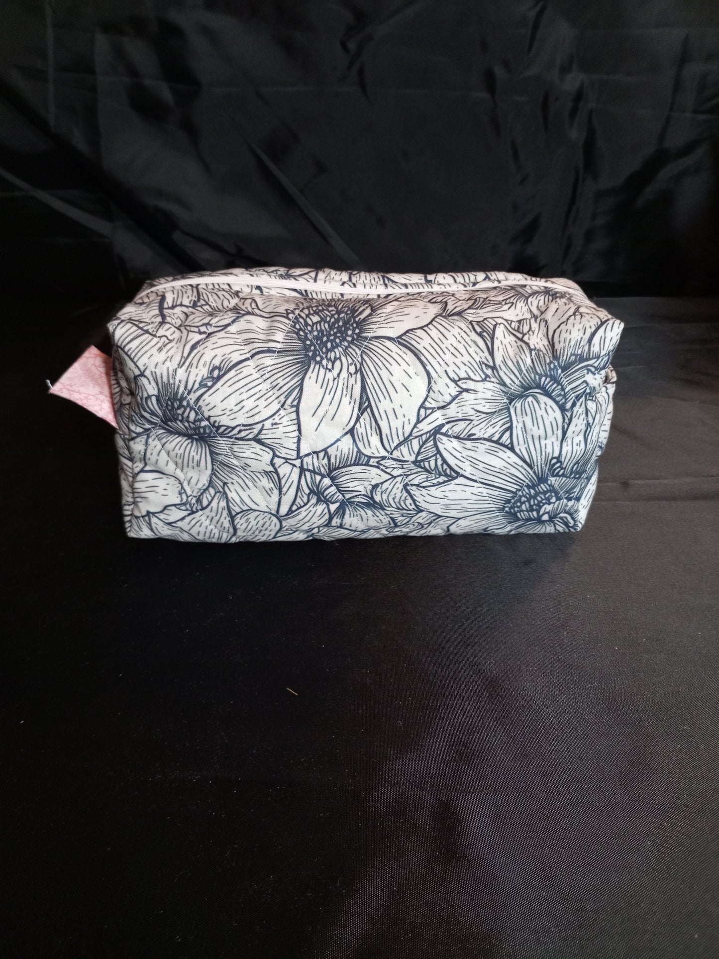 Handmade Multi-purpose Bag – "Hand Drawn Flowers" (Each One of a Kind)