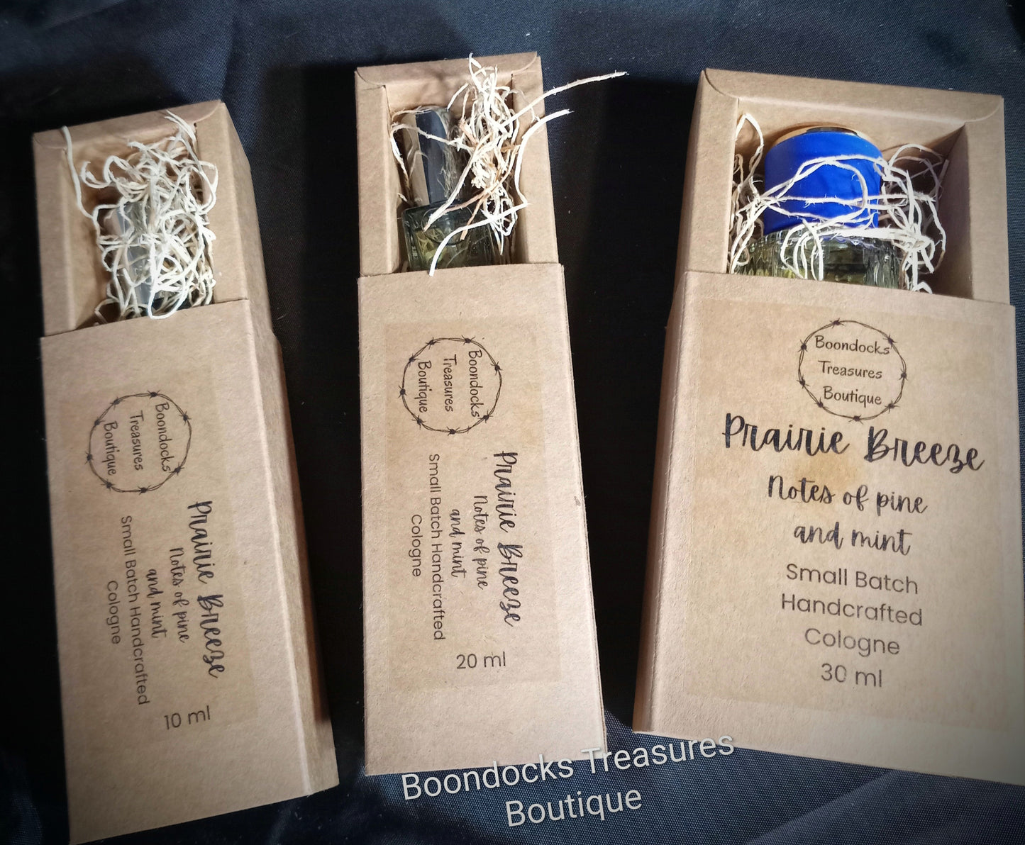 Small Batch Handcrafted Cologne- "Prairie Breeze"