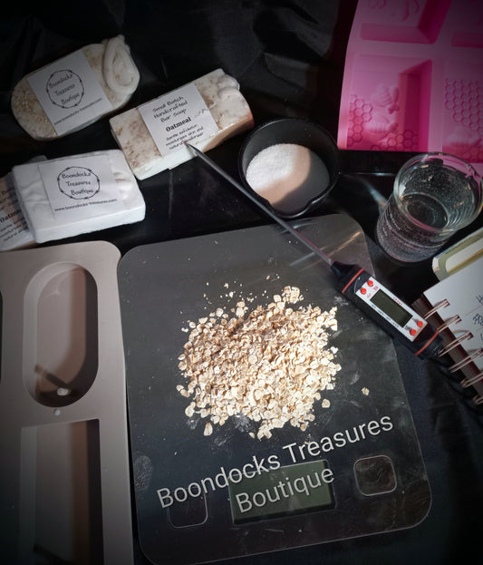 Oatmeal Shower Bar Handcrafted Soap