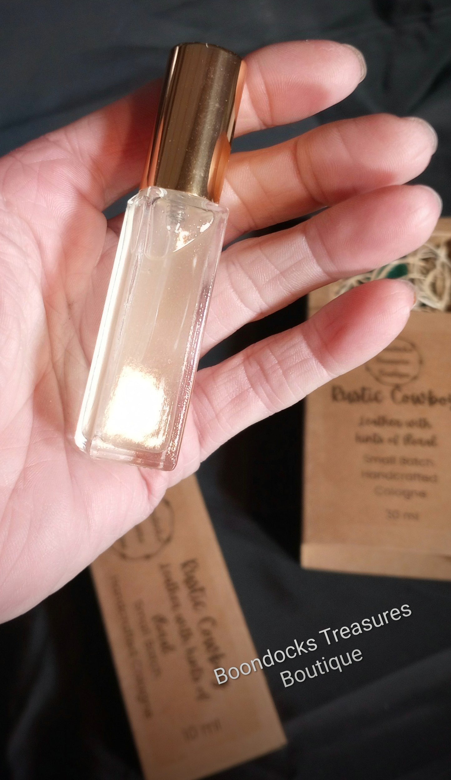 Small Batch Handcrafted Cologne- "Rustic Cowboy"