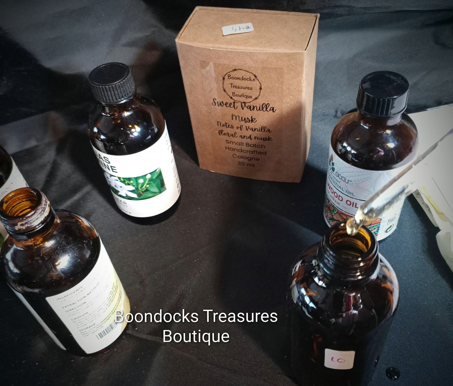 Small Batch Handcrafted Cologne- "Sweet Vanilla Musk"