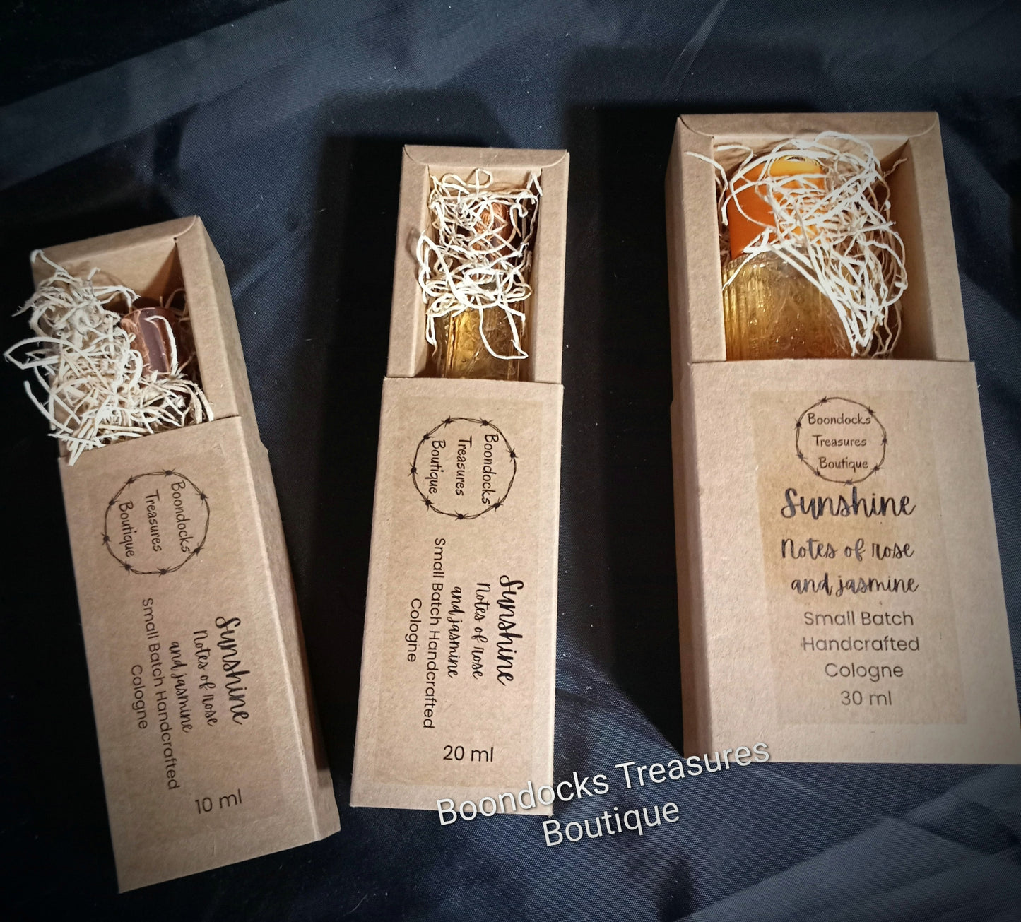 Small Batch Handcrafted Cologne- "Sunshine"