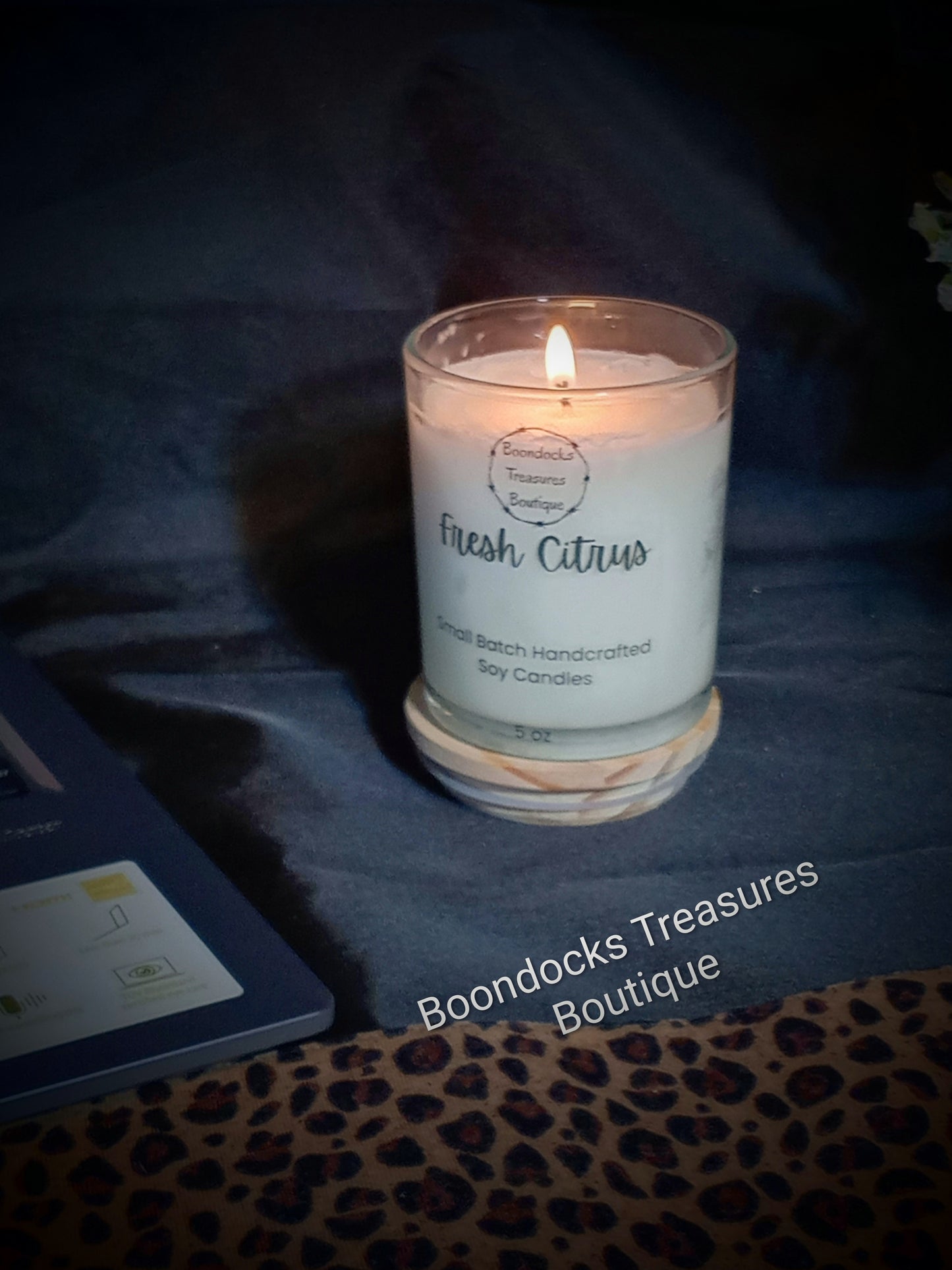 Hand- Poured Candle- Fresh Citrus