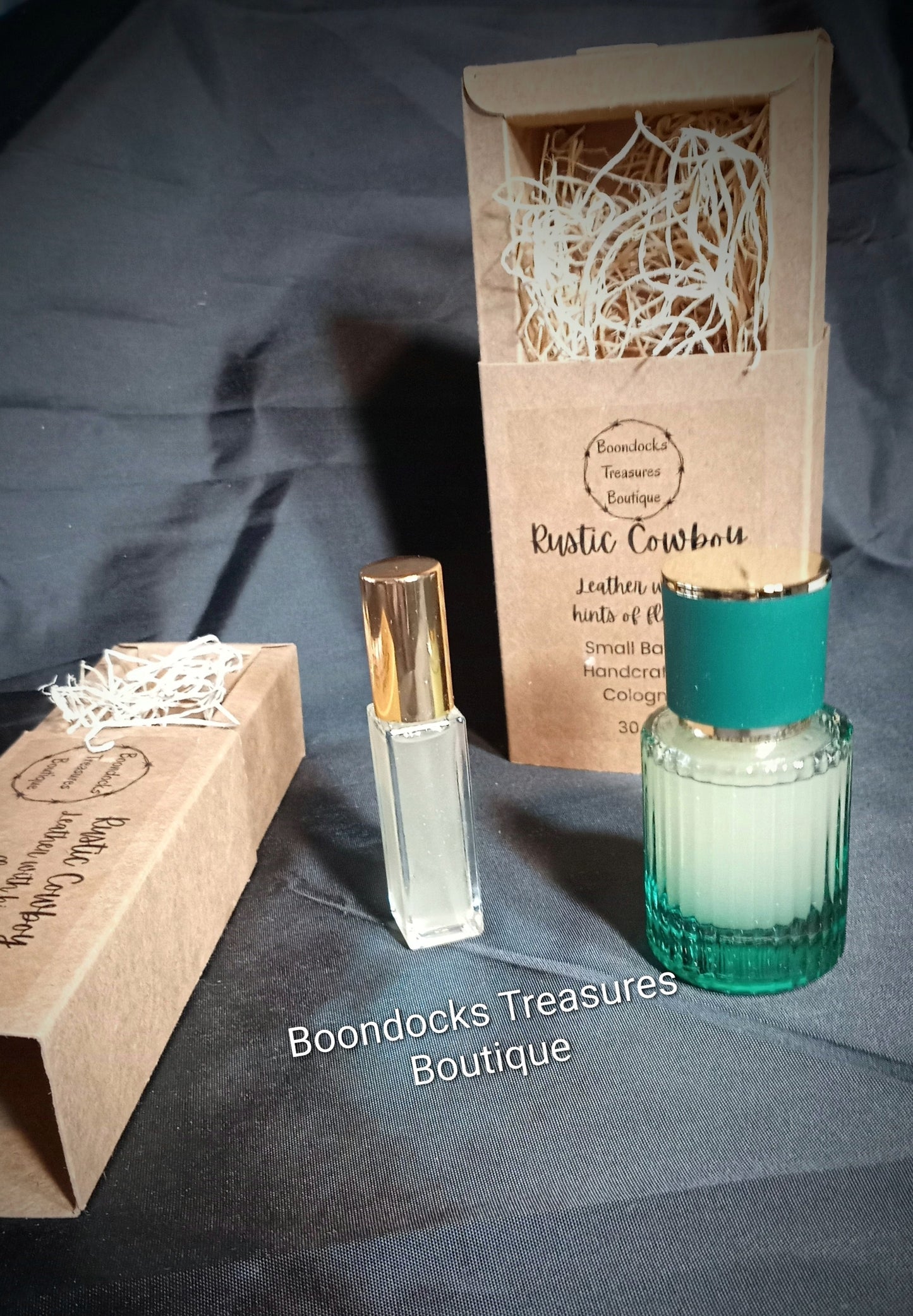 Small Batch Handcrafted Cologne- "Rustic Cowboy"