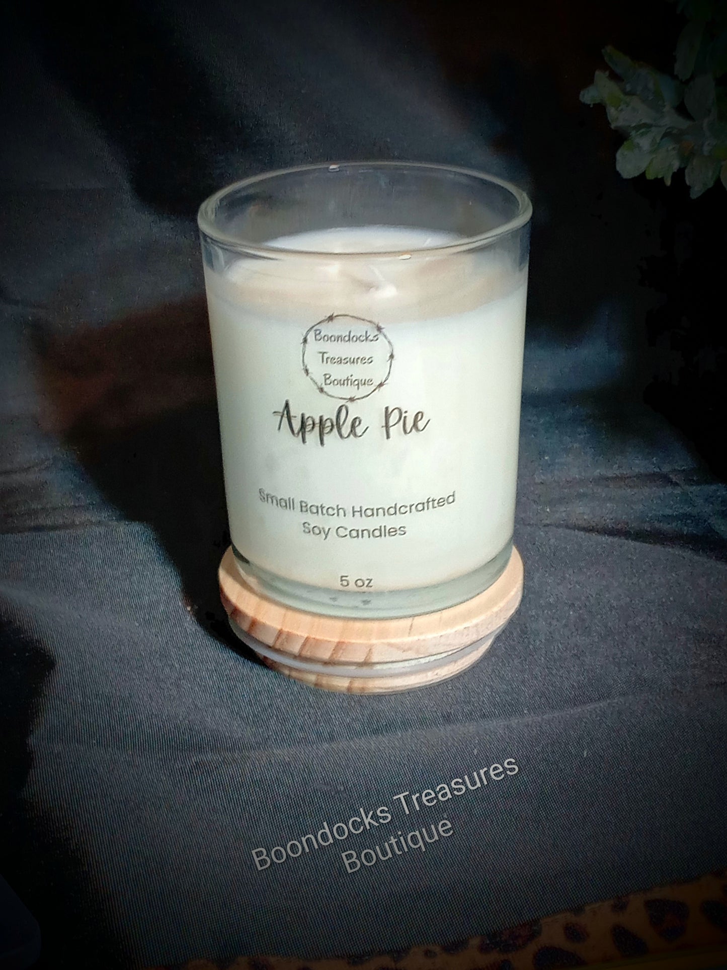 Hand-Poured Candle- Apple Pie