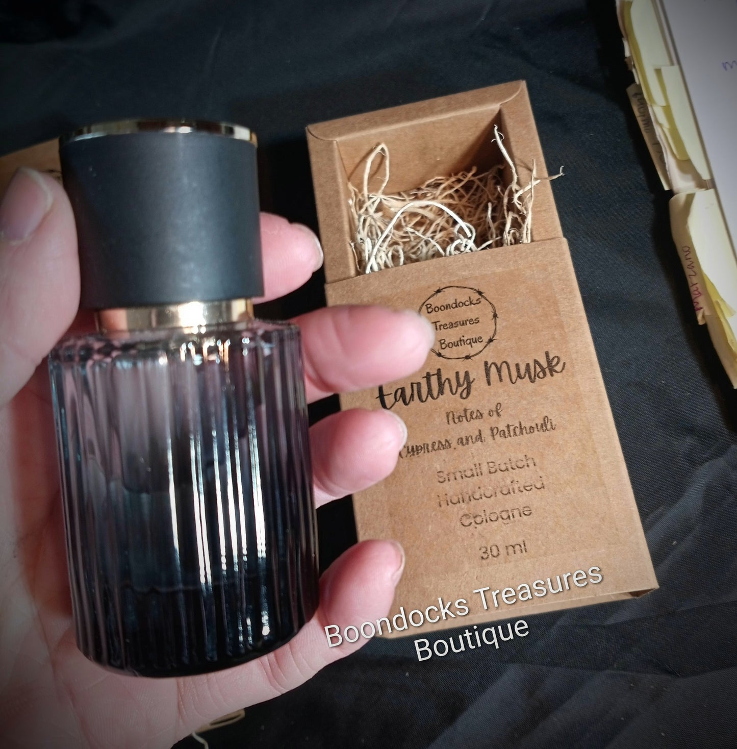 Small Batch Handcrafted Cologne- "Earthy Musk"