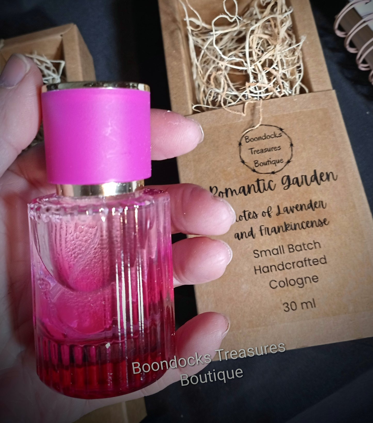 Small Batch Handcrafted Cologne- "Romantic Garden"