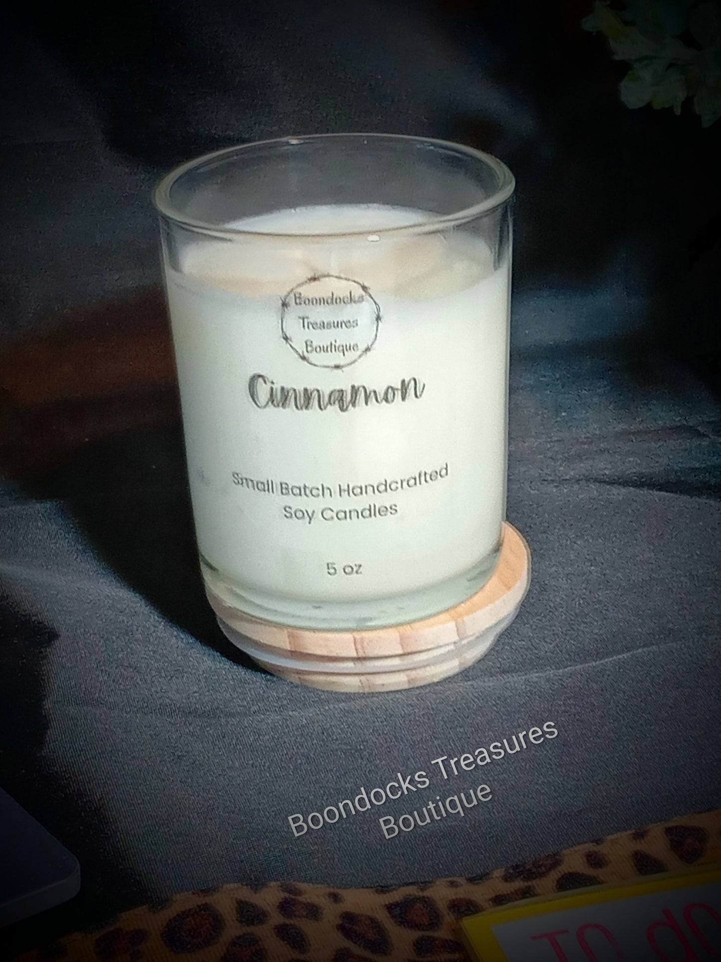Hand-Poured Candle- Cinnamon