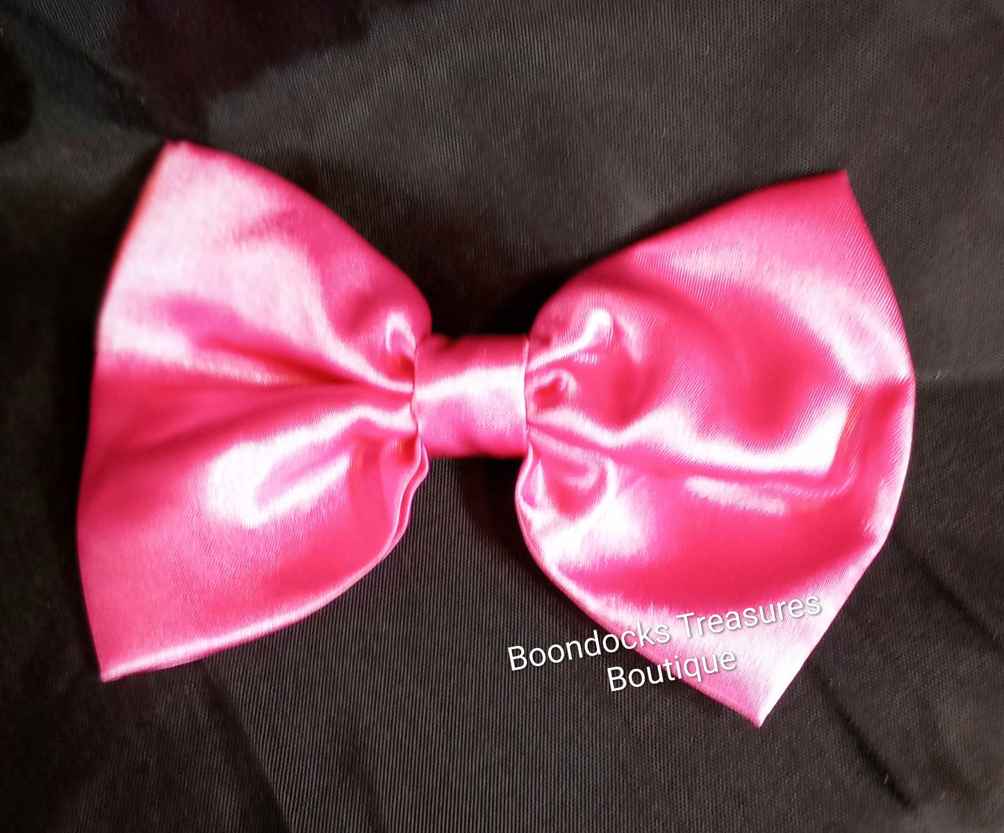 Handmade Satin Bow Barrettes