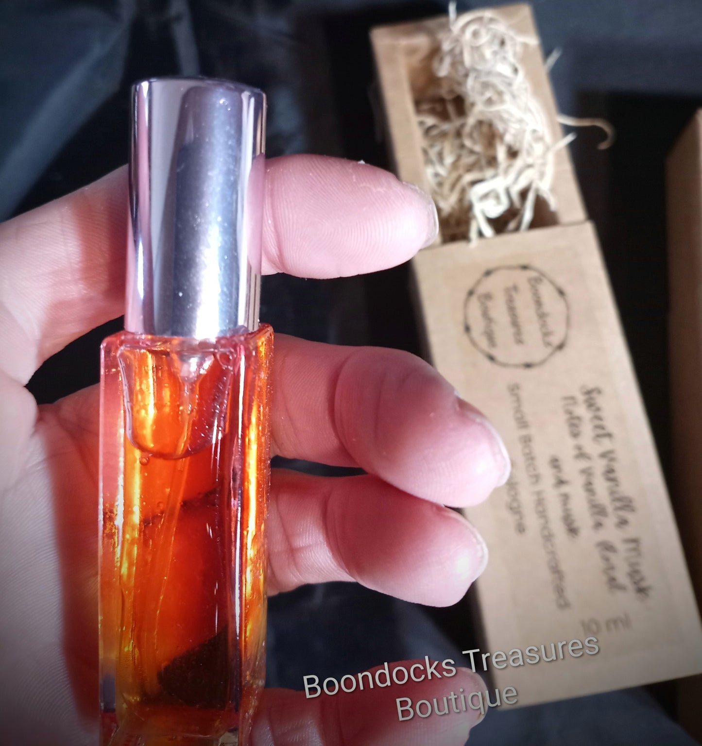 Small Batch Handcrafted Cologne- "Sweet Vanilla Musk"