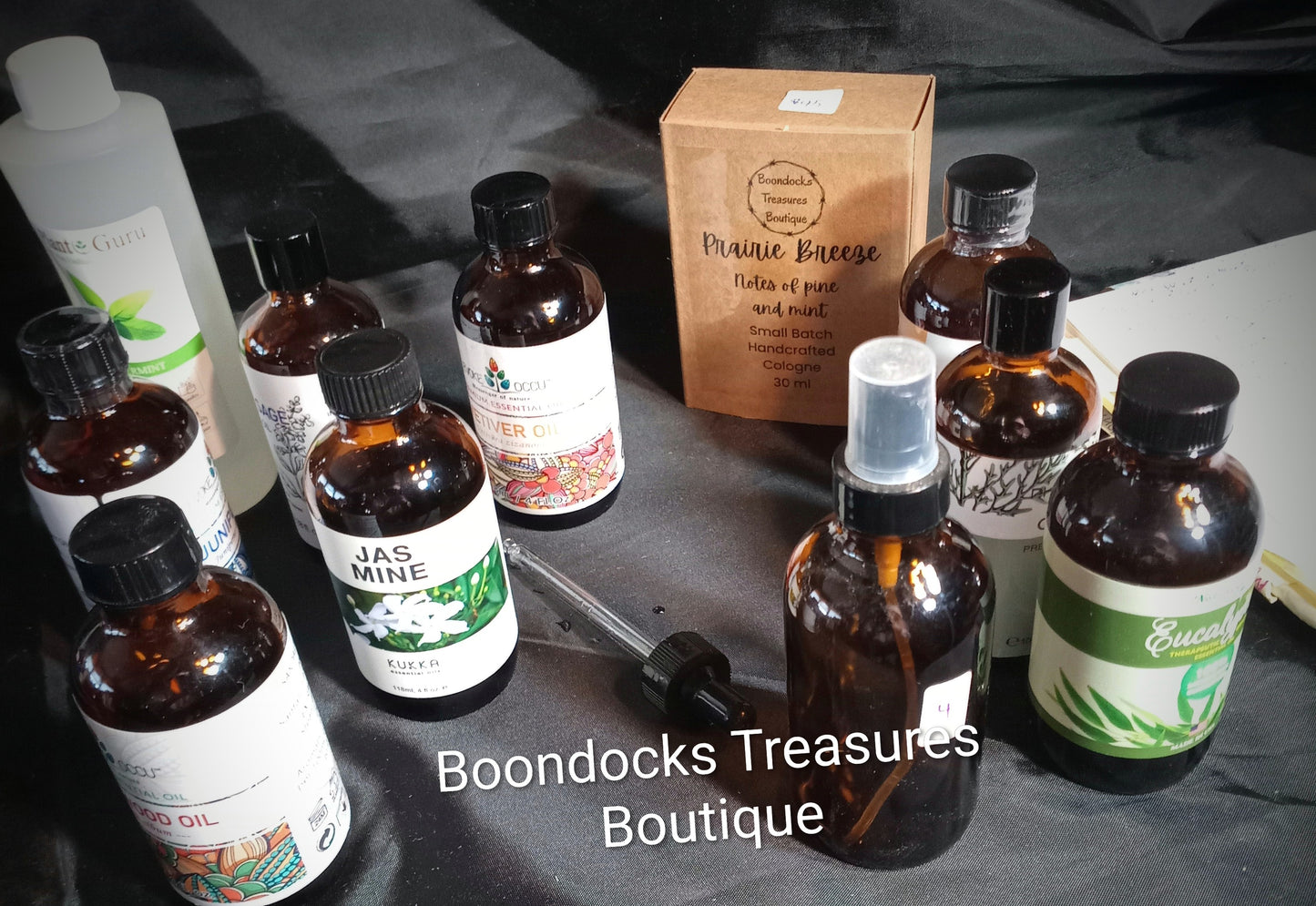 Small Batch Handcrafted Cologne- "Prairie Breeze"