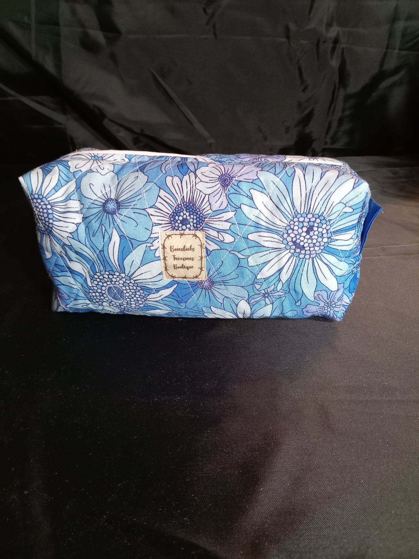Handmade Multi-purpose Bag – "Hand Drawn Flowers" (Each One of a Kind)