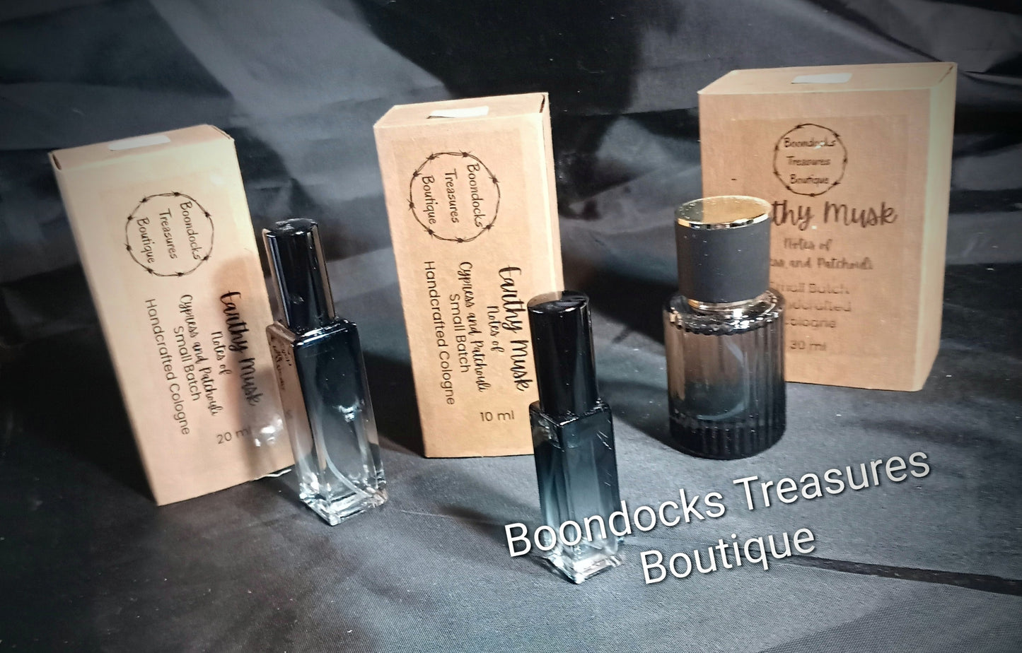 Small Batch Handcrafted Cologne- "Earthy Musk"